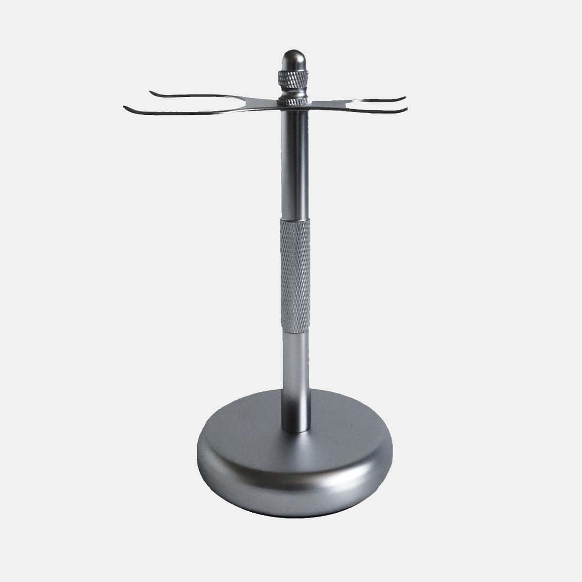 Matching Chrome 3-Piece Shave Stand