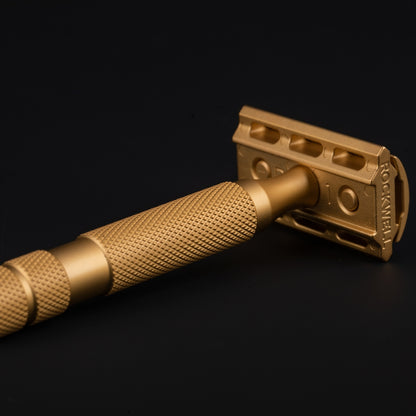 Limited Edition 24-karat Gold-plated Rockwell 6S Shave Kit