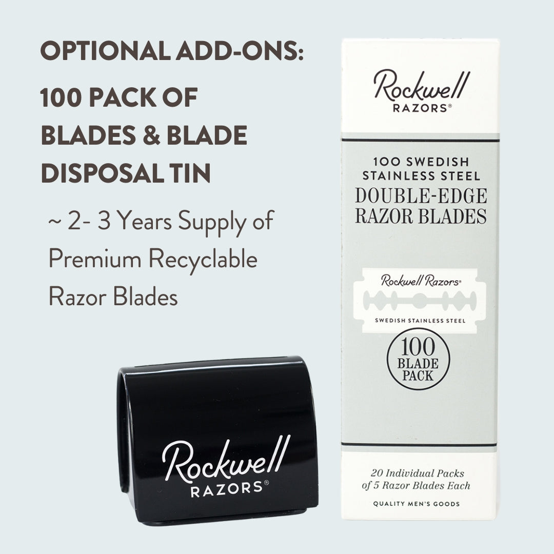 Rockwell 6S Adjustable Stainless Steel Razor