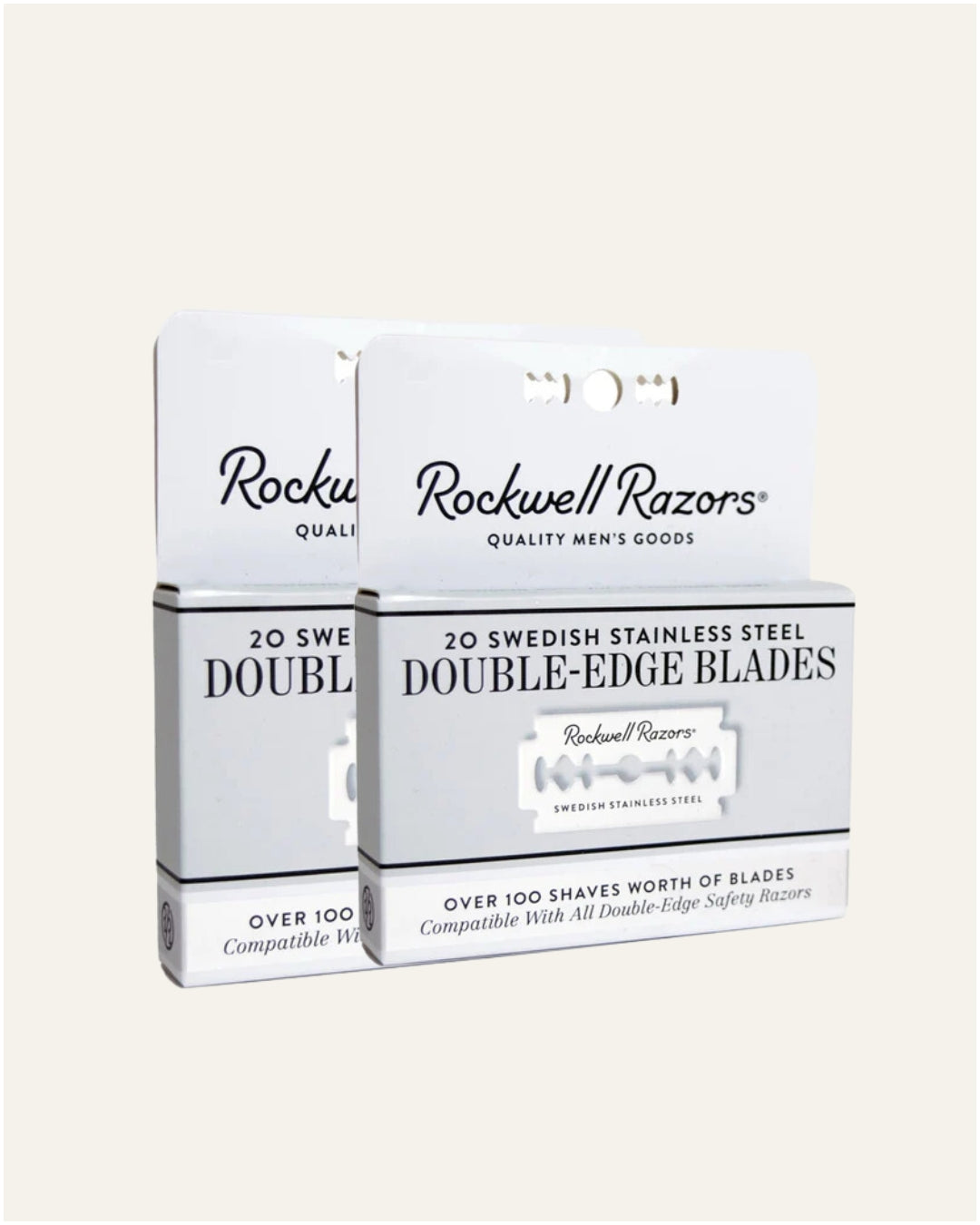 40 Razor Blades With Disposal Tin