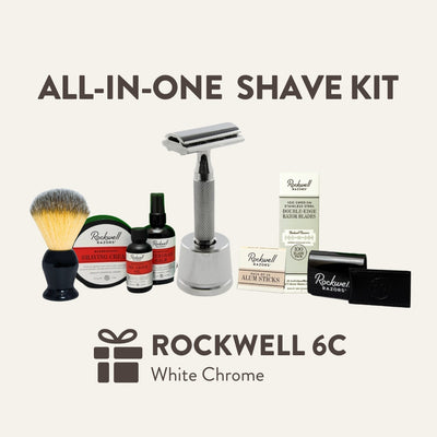 Rockwell 6C Chrome Series All-In-One Shave Kit