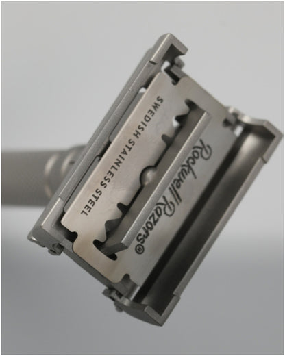 Rockwell T2 Dial Adjustable Stainless Steel Safety Razor