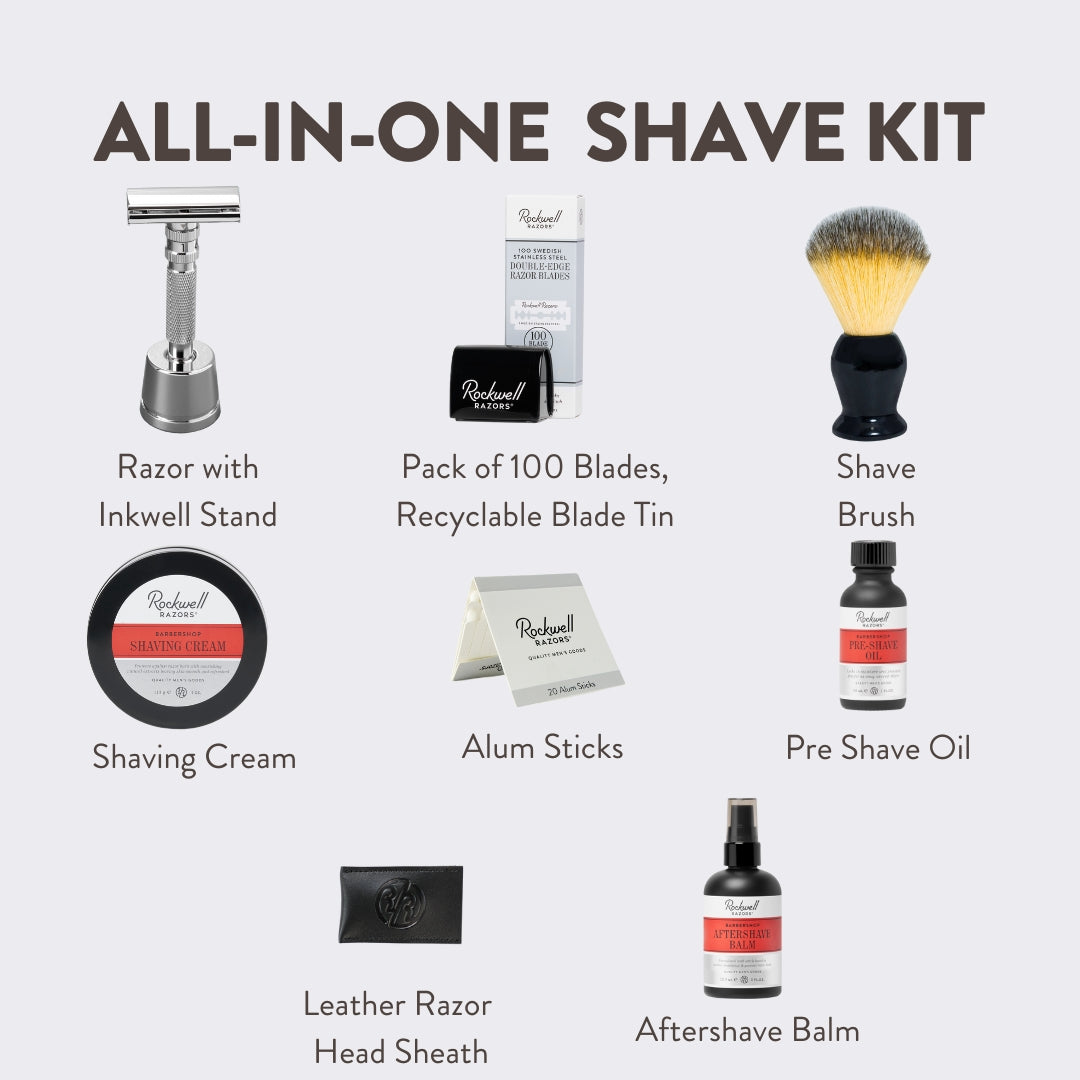 Rockwell T2 Chrome Series All-In-One Shave Kit