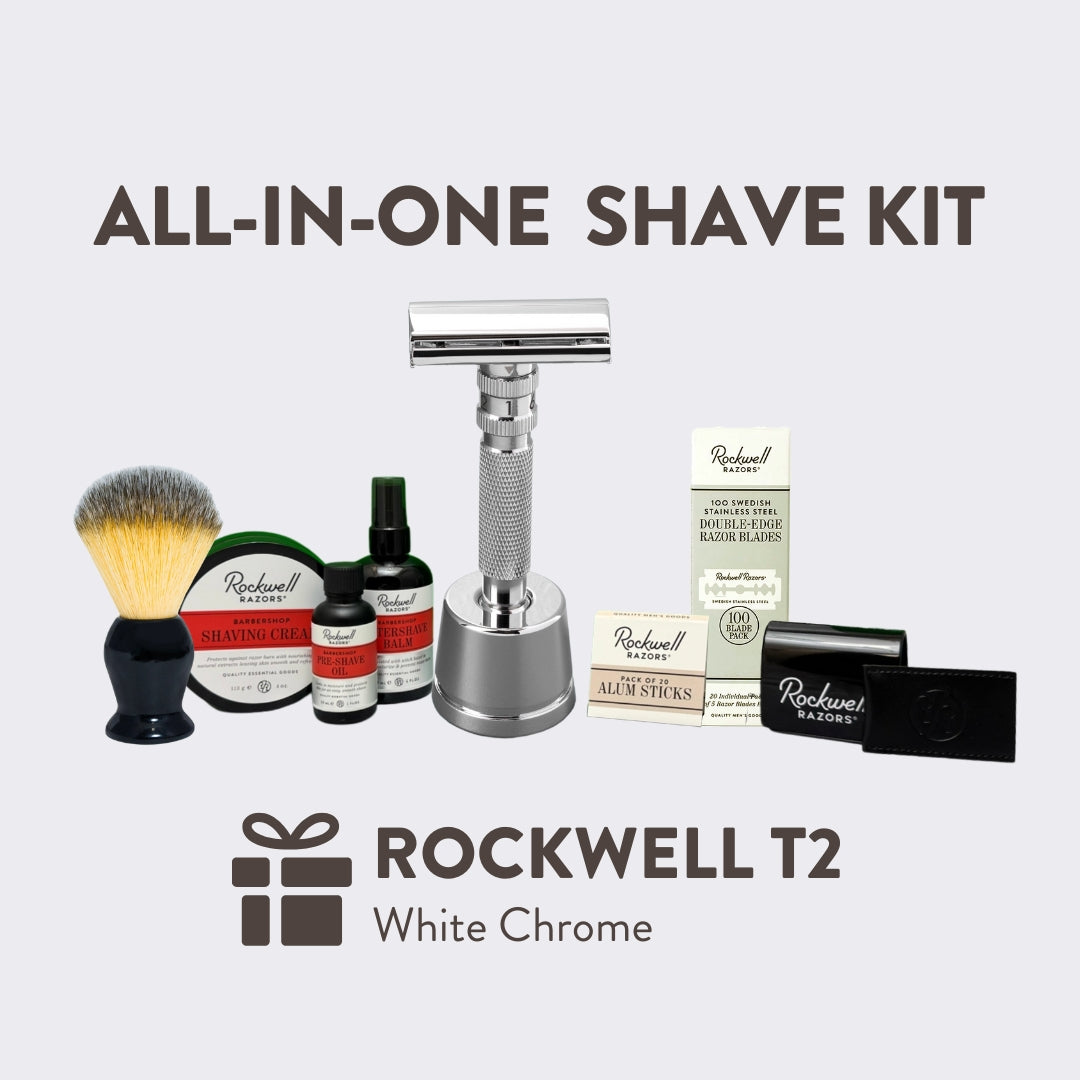 Rockwell T2 Chrome Series All-In-One Shave Kit
